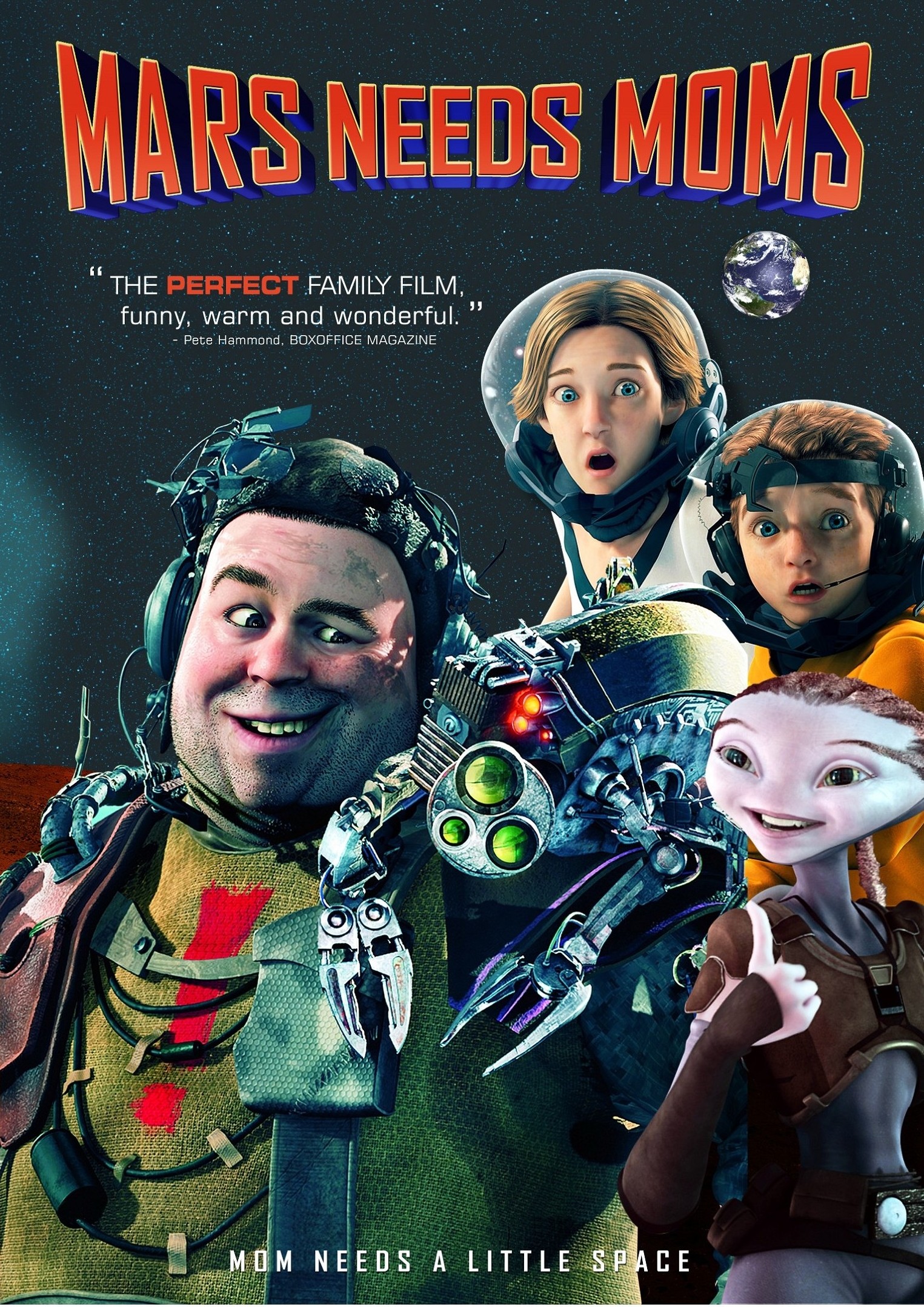 Marslılar, Annem ve Ben 2011 Filmi Türkçe Dublaj